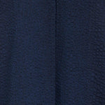 Black Crane Wide Pants Navy fabric detail textured cotton navy