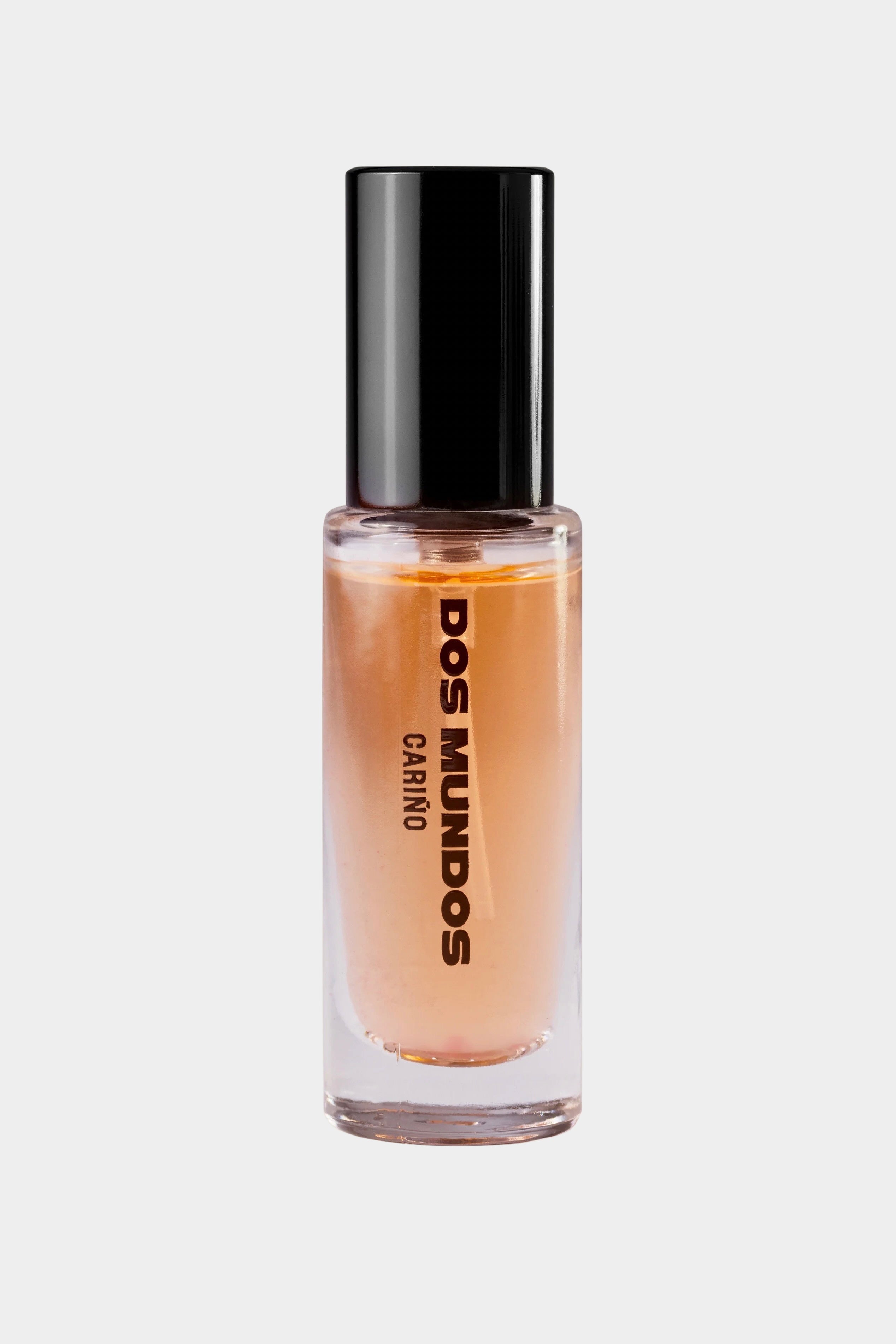 Dos Mundos Cariño 10ML Eau de Parfum with notes of vanilla, sandalwood, amber, and musk