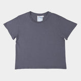Cropped Ojai Tee, Diesel Gray