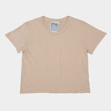 Cropped Ojai Tee, Stucco Beige