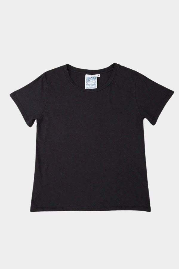 Jungmaven Ojai tee black worn relaxed fit short sleeve tee