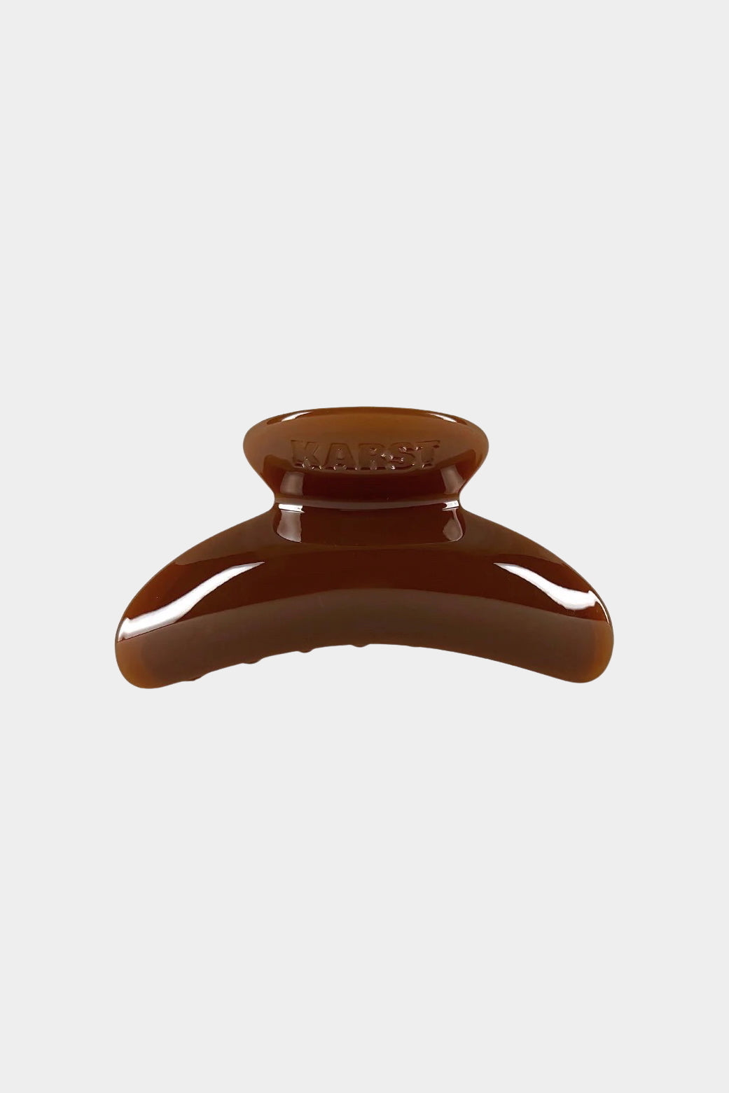 KARST Super Hair Clip in espresso brown oversized claw clip