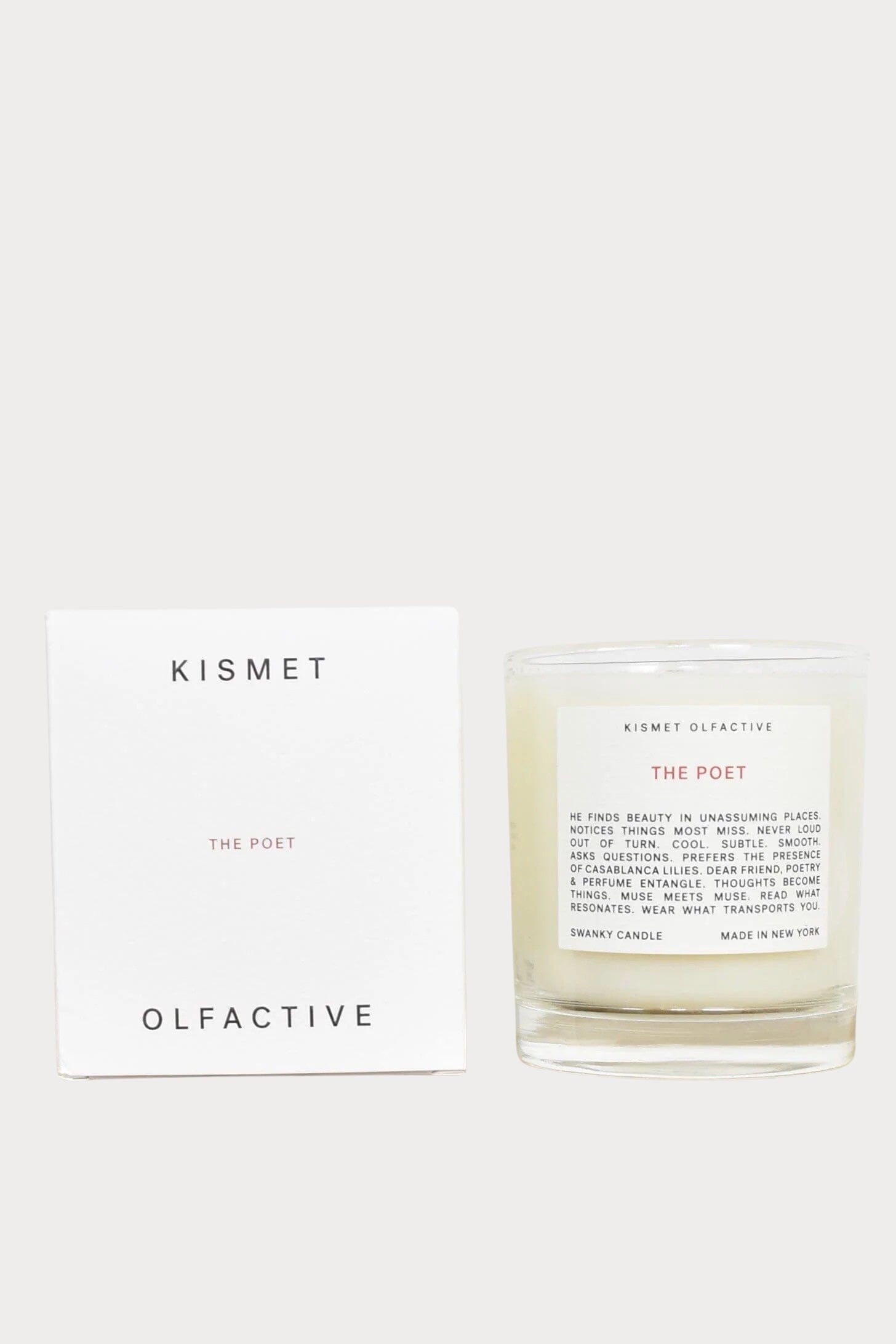 The Poet Candle by Kismet Olfactive at YUCCA Denver