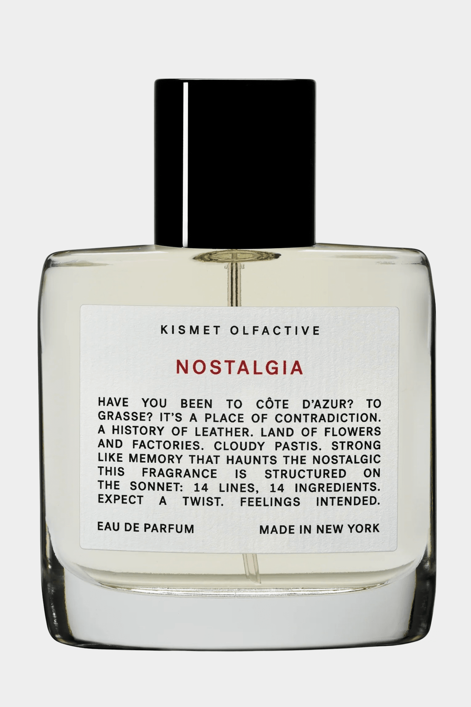 Nostalgia 50ML by Kismet Olfactive at YUCCA Denver
