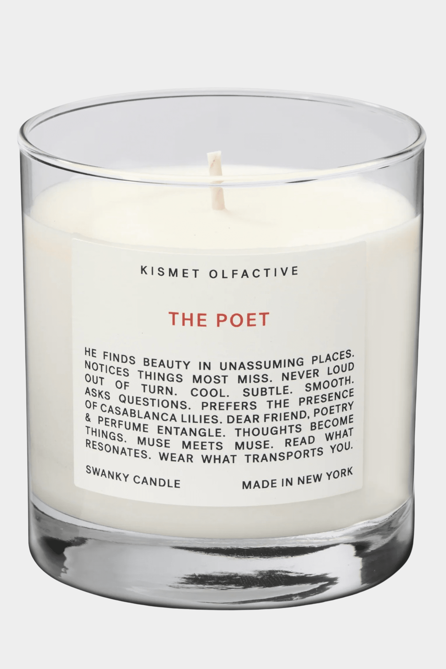 The Poet Candle by Kismet Olfactive at YUCCA Denver