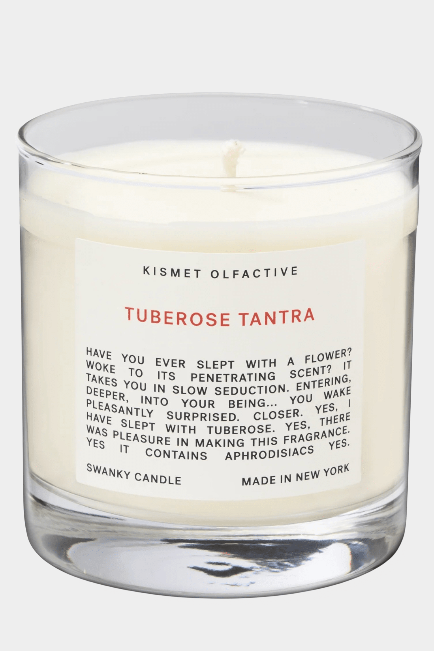 Tuberose Tantra Candle by Kismet Olfactive at YUCCA Denver