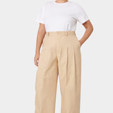 Kowtow - Arch Pant - Dune - Pants - YUCCA, Women’s clothing store Denver, clothing boutiques near me, women’s elevated pants.