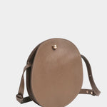 Lindquist Eggi Bag otter leather crossbody side profile
