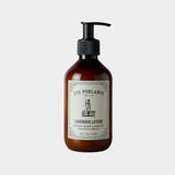 Los Poblanos Lavender Lotion 12 oz amber pump bottle with lavender essential oil at YUCCA Denver