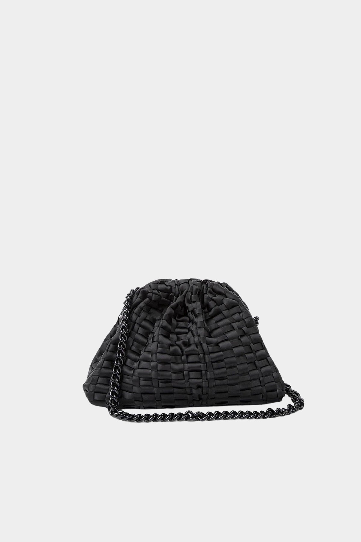 MARIA LA ROSA - Mini Game - Black - Bags - YUCCA, women’s online leather bags, minimalist leather bags, Italian bags.
