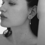 Maslo Jewelry - Collette Earrings - Black Onyx - Earrings - YUCCA, Denver boutique jewelry, sculptural modern accessories.