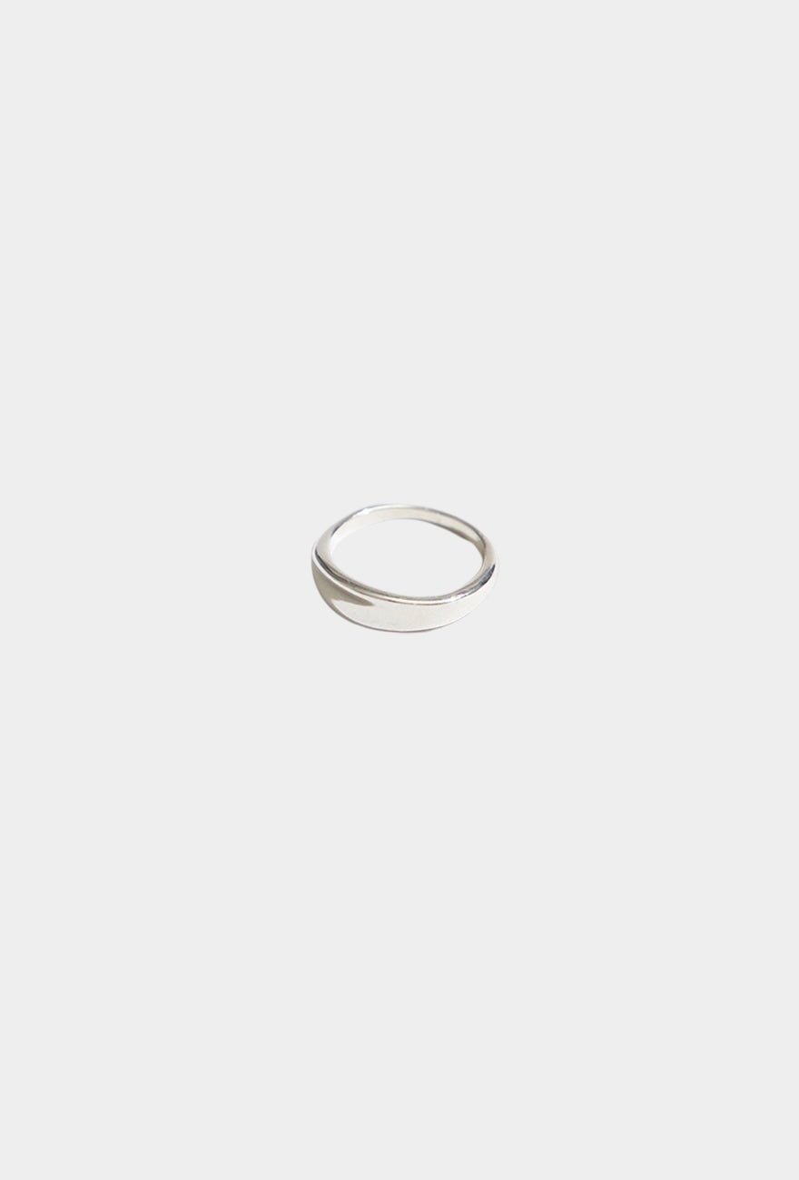 Maslo Jewelry - Crescent Ring - Sterling Silver - Rings - YUCCA, sterling silver stackable rings, Denver unique jewelry.