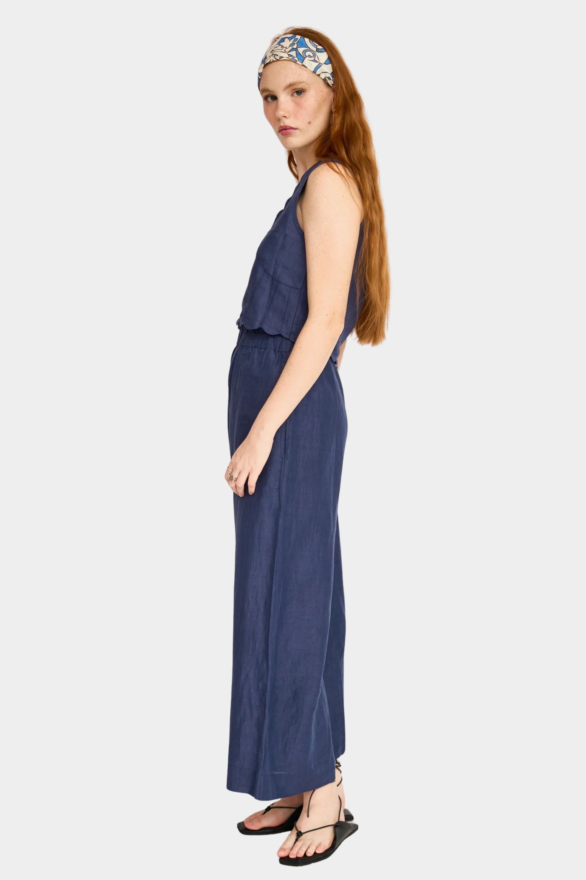 mirth blueberry cropped top side profile lightweight cotton shop yucca denver
