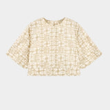 Cropped Field Top, Sandcastle
