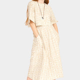 Cropped Field Top, Sandcastle