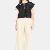 Merida Cut Out Top, Black