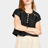 Merida Cut Out Top, Black