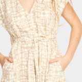 Oaxaca Dress, Sandcastle