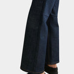 Rachel Comey Barla Mule Black side view showing open back and platform lug sole
