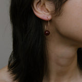 Vermeer Studio - Audrey Hoop Earrings - Earrings - YUCCA, Artistic jewelry for women, boutique near me.
