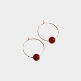 Vermeer Studio - Audrey Hoop Earrings - Earrings - YUCCA, Artistic jewelry for women, boutique near me.