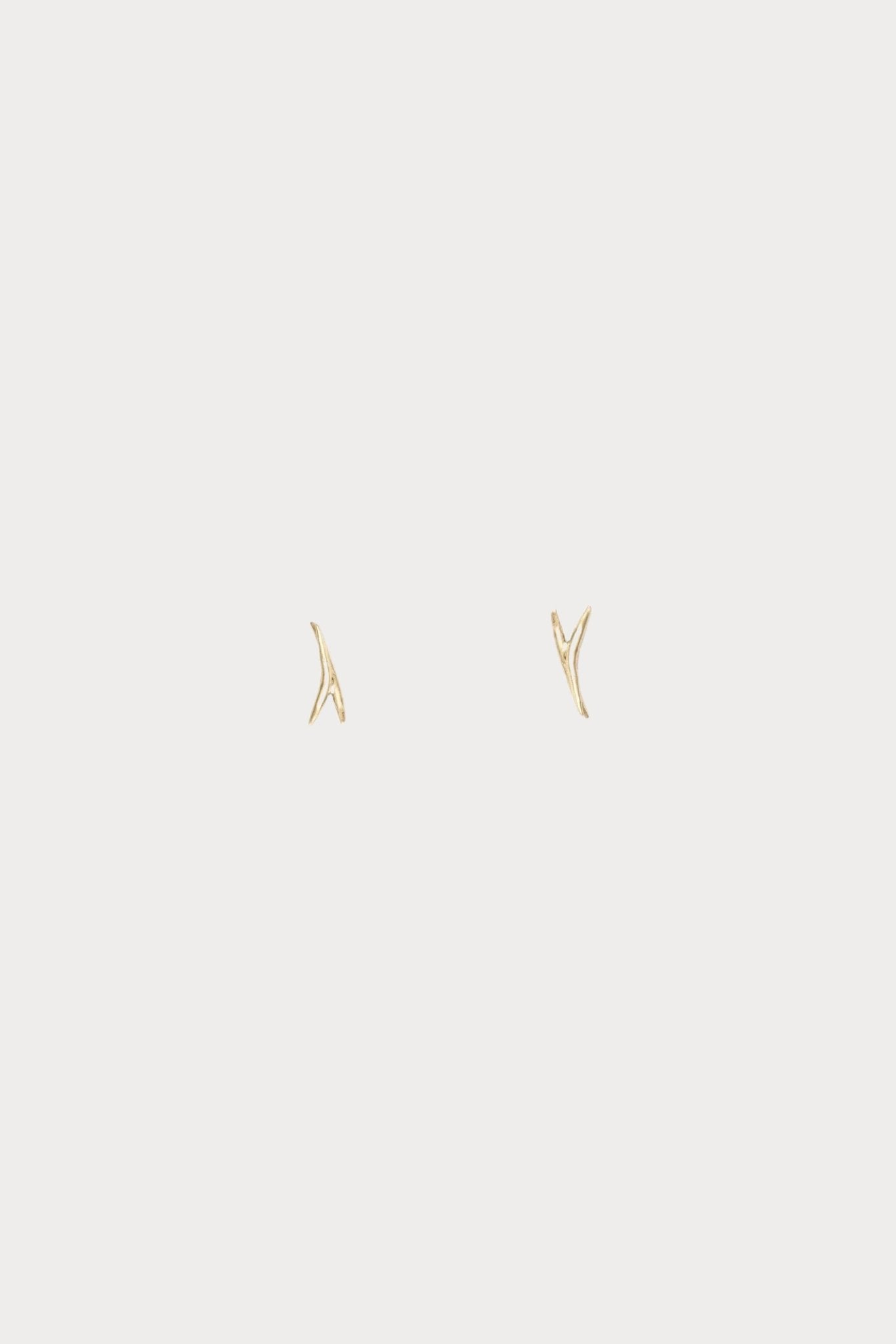 Wwake - Crossed Stick Wisp - Earrings - YUCCA, artistic jewelry for women, boutique stores near me, unique jewelry denver.
