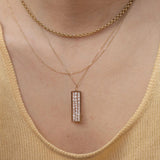 wwake | Long Metaphor Necklace - Necklaces - YUCCA, artistic jewelry for women, unique jewelry denver.