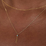 Wwake - Opal Mist Necklace - Necklace - Yucca, boutique stores near me, unique jewelry denver.