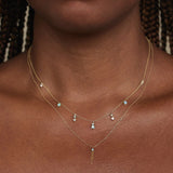 Wwake - Opal Mist Necklace - Necklace - Yucca, boutique stores near me, unique jewelry denver.