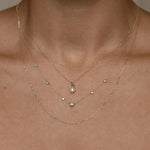 WWAKE - Pearl Droplet Necklace - Necklaces - YUCCA, boutique near me, unique jewelry denver, capsule wardrobe.