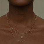 WWAKE - Pearl Droplet Necklace - Necklaces - YUCCA, boutique near me, unique jewelry denver, capsule wardrobe.